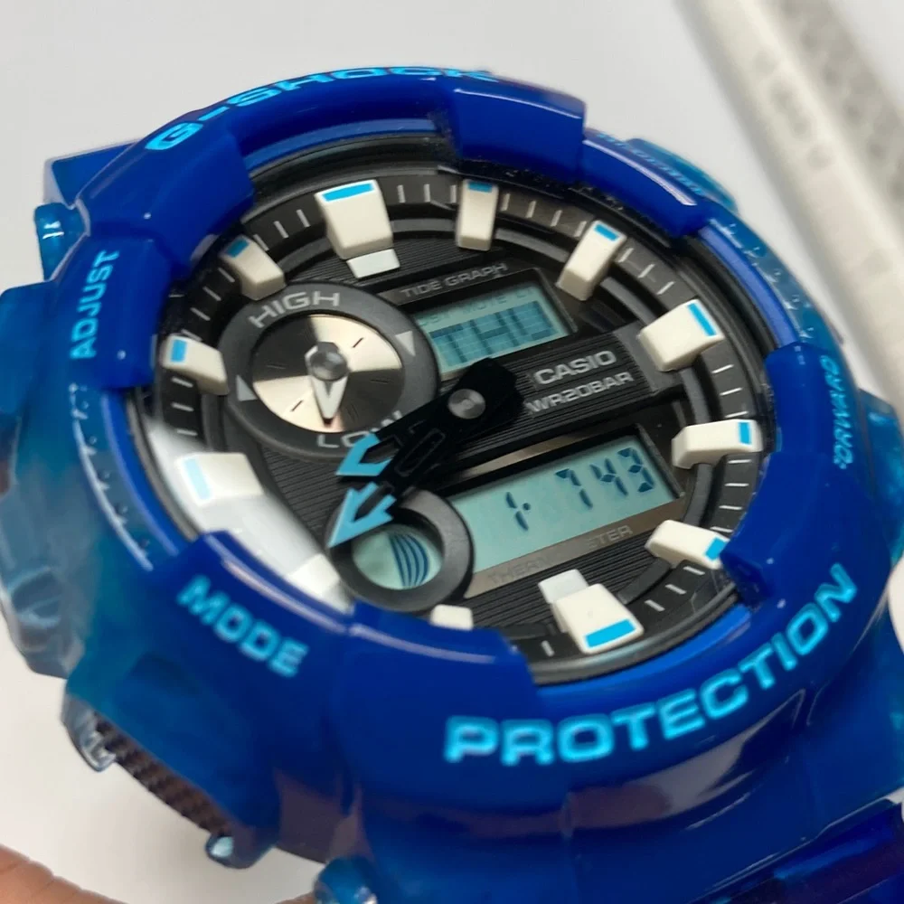 Casio G-Shock GAX-100MSA, new battery, light works, great condition